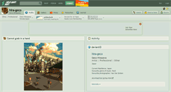 Desktop Screenshot of hira-geco.deviantart.com