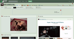 Desktop Screenshot of dark-vampire-rose.deviantart.com