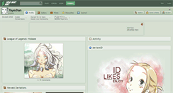 Desktop Screenshot of fayechan.deviantart.com