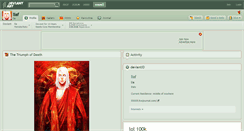 Desktop Screenshot of liaf.deviantart.com