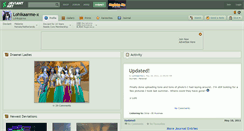 Desktop Screenshot of lohikaarme-x.deviantart.com