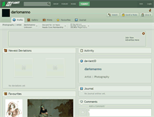 Tablet Screenshot of dariomanno.deviantart.com
