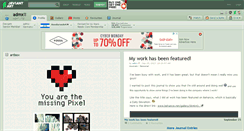 Desktop Screenshot of admx.deviantart.com