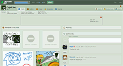 Desktop Screenshot of cupofjoe.deviantart.com
