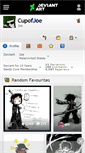 Mobile Screenshot of cupofjoe.deviantart.com