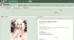 Desktop Screenshot of evilshara.deviantart.com