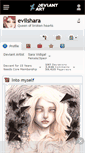 Mobile Screenshot of evilshara.deviantart.com
