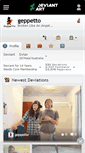 Mobile Screenshot of geppetto.deviantart.com