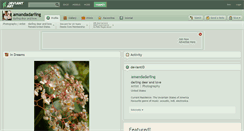 Desktop Screenshot of amandadarling.deviantart.com