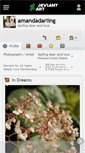 Mobile Screenshot of amandadarling.deviantart.com