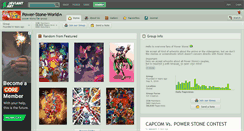 Desktop Screenshot of power-stone-world.deviantart.com