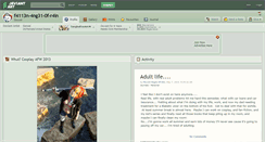 Desktop Screenshot of f4113n-4ng31-0f-r4in.deviantart.com