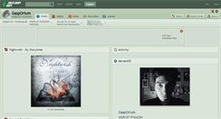 Desktop Screenshot of gasporium.deviantart.com