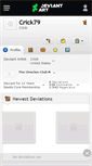 Mobile Screenshot of crick79.deviantart.com