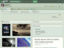 Tablet Screenshot of kateri12.deviantart.com