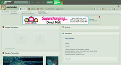 Desktop Screenshot of alexsoldier.deviantart.com