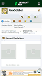 Mobile Screenshot of alexsoldier.deviantart.com