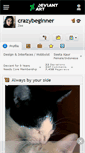 Mobile Screenshot of crazybeginner.deviantart.com