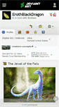 Mobile Screenshot of erothblackdragon.deviantart.com