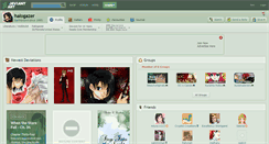 Desktop Screenshot of halogazer.deviantart.com
