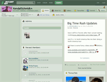 Tablet Screenshot of kendallschmidt.deviantart.com
