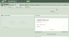 Desktop Screenshot of aka-kami.deviantart.com