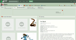 Desktop Screenshot of ero-v.deviantart.com
