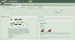 Desktop Screenshot of pokeepoked.deviantart.com