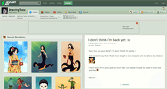 Desktop Screenshot of drawingtone.deviantart.com