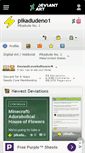 Mobile Screenshot of pikadudeno1.deviantart.com
