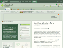 Tablet Screenshot of pikadudeno1.deviantart.com