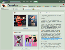 Tablet Screenshot of furry-ladies.deviantart.com