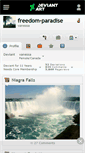 Mobile Screenshot of freedom-paradise.deviantart.com