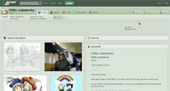 Desktop Screenshot of feliks--lukasiewicz.deviantart.com