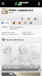 Mobile Screenshot of feliks--lukasiewicz.deviantart.com