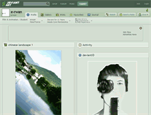 Tablet Screenshot of e-rwan.deviantart.com