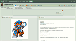 Desktop Screenshot of emeraldbeacon.deviantart.com