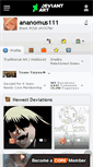Mobile Screenshot of ananomus111.deviantart.com