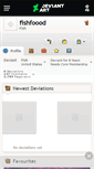 Mobile Screenshot of fishfoood.deviantart.com