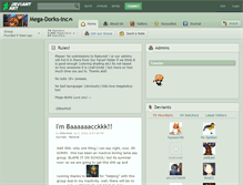 Tablet Screenshot of mega-dorks-inc.deviantart.com