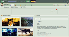 Desktop Screenshot of lorawow.deviantart.com