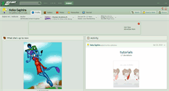 Desktop Screenshot of neko-saphira.deviantart.com