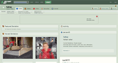Desktop Screenshot of hahay.deviantart.com