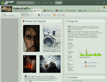 Tablet Screenshot of codex-of-art.deviantart.com