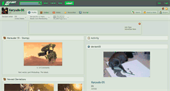 Desktop Screenshot of karyudo-ds.deviantart.com