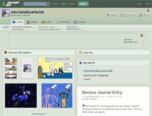 Tablet Screenshot of mew2andlucarioclub.deviantart.com