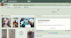 Desktop Screenshot of dimea.deviantart.com