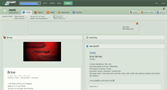 Desktop Screenshot of noxic.deviantart.com