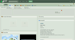 Desktop Screenshot of ndrtkr.deviantart.com