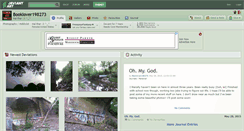 Desktop Screenshot of booklover198273.deviantart.com